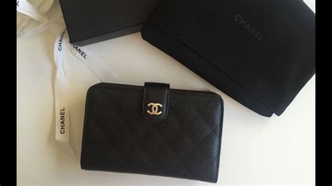 chanel small trifold wallet replica|Chanel small zip wallet.